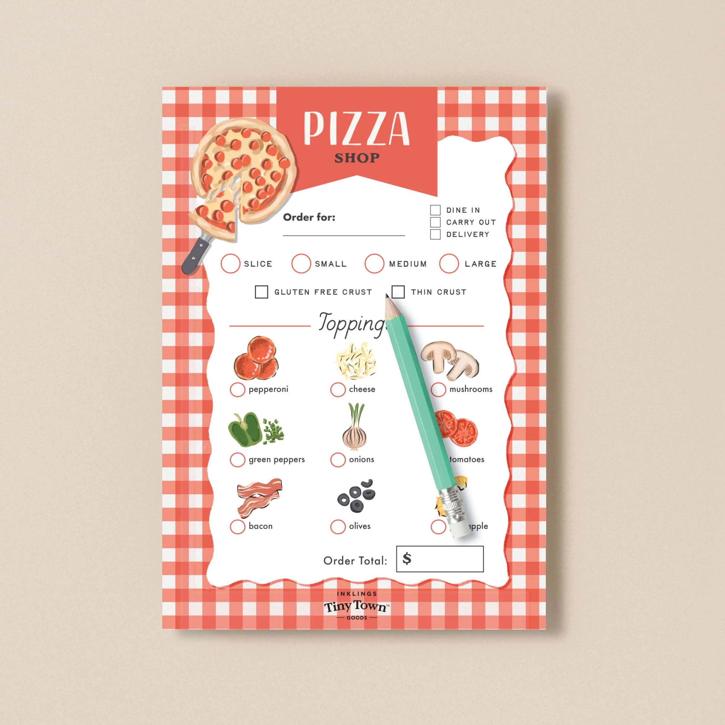 Inklings Tiny Town™ Play Notepad - Pizza Shop - Image 5