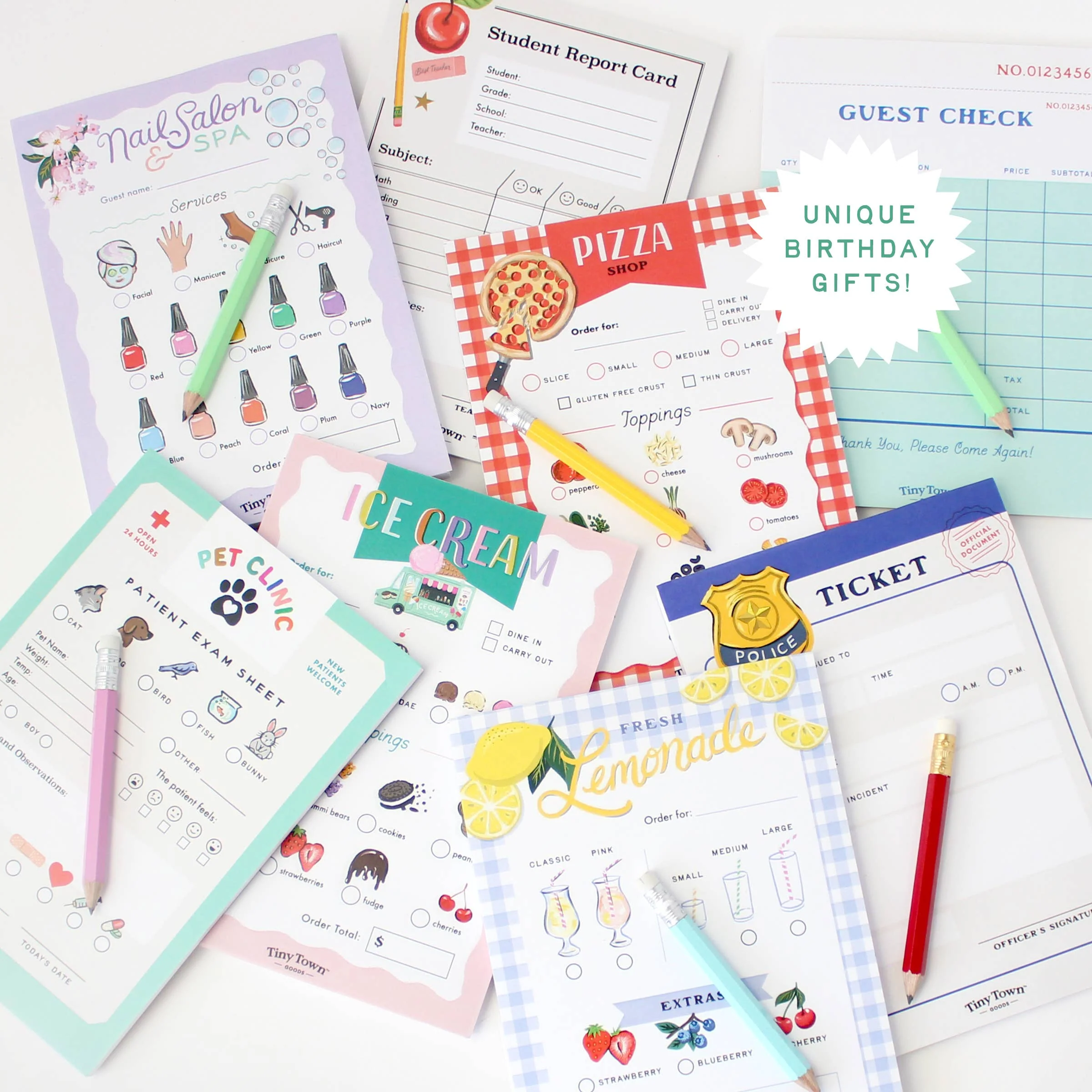 Inklings Tiny Town™ Play Notepad - Pizza Shop - Image 7