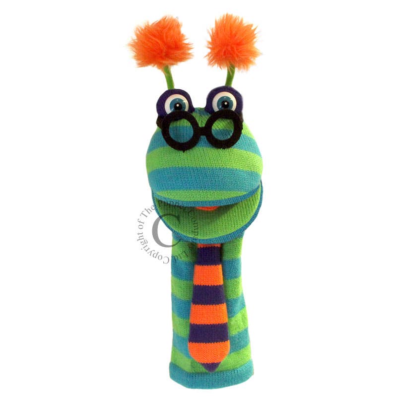 Knitted Puppet - Dylan