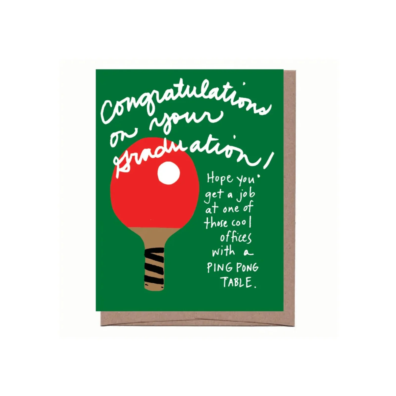 Cool Office Graduation Card
