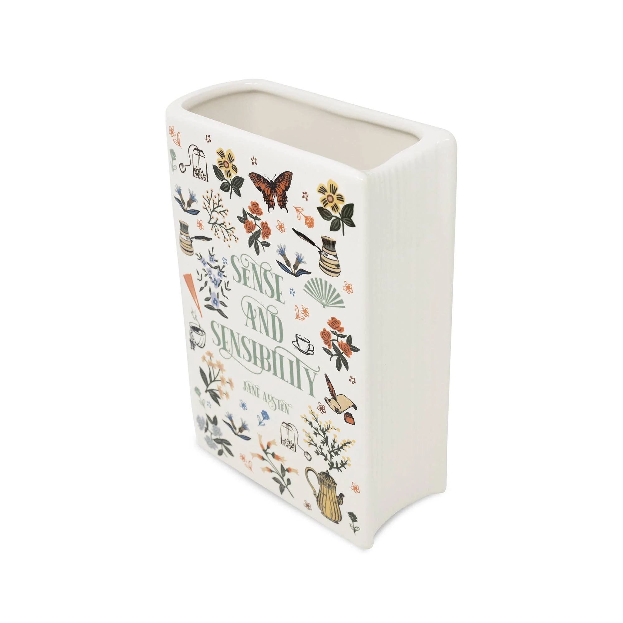 Large Book Vase, Sense and Sensibility - Image 2
