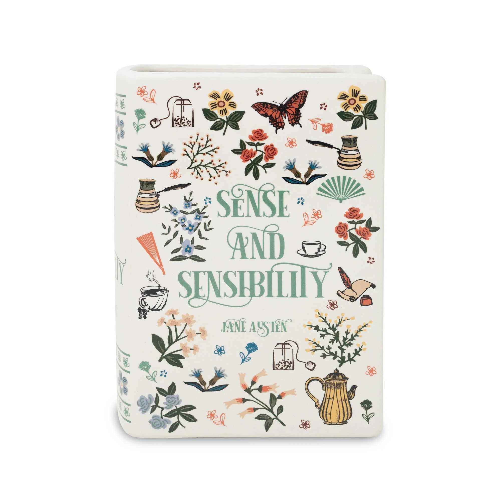 Large Book Vase, Sense and Sensibility - Image 5