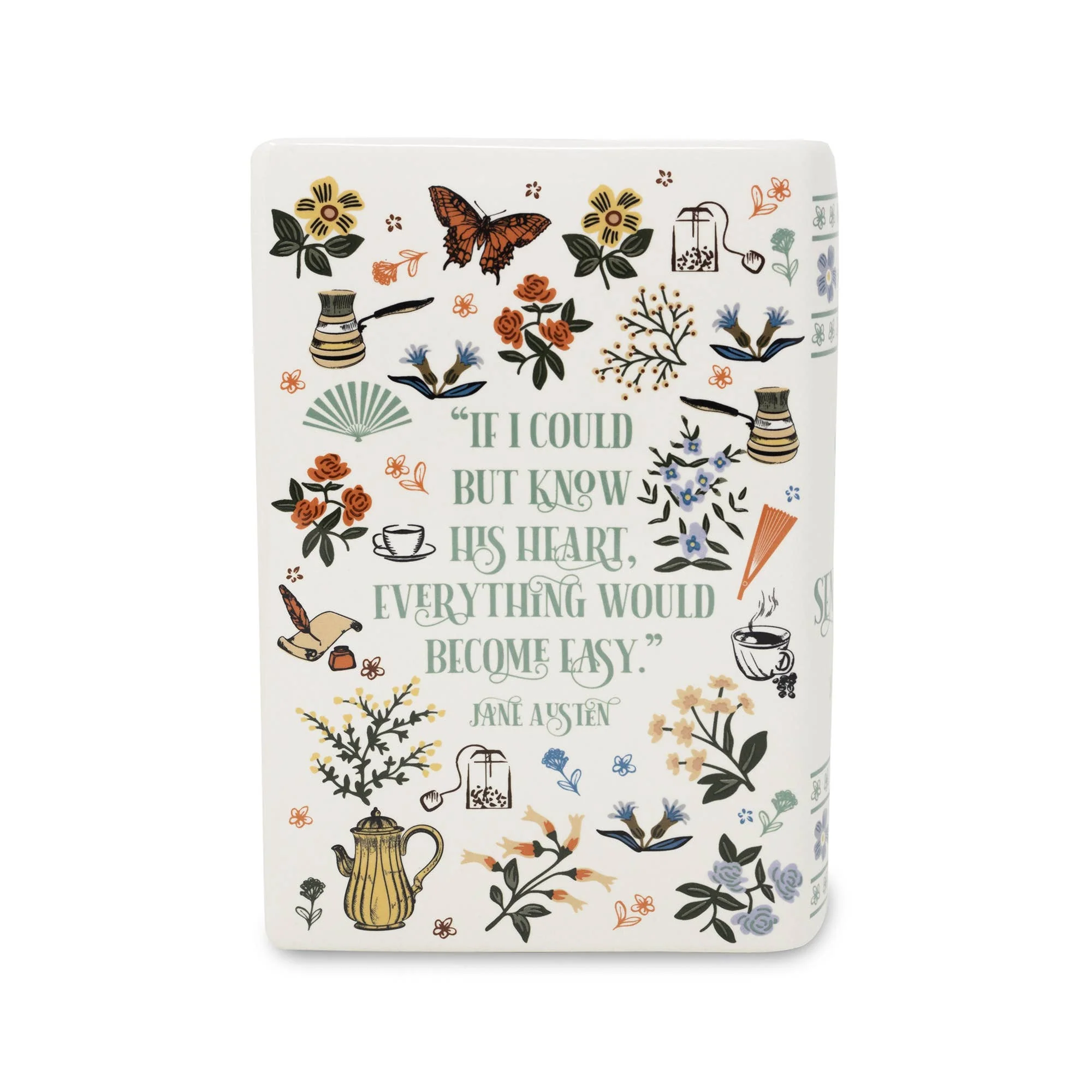 Large Book Vase, Sense and Sensibility - Image 7
