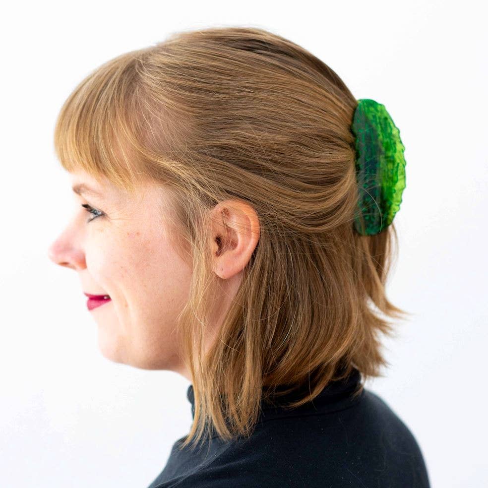 Large Pickle Hair Claw Clip - Image 5