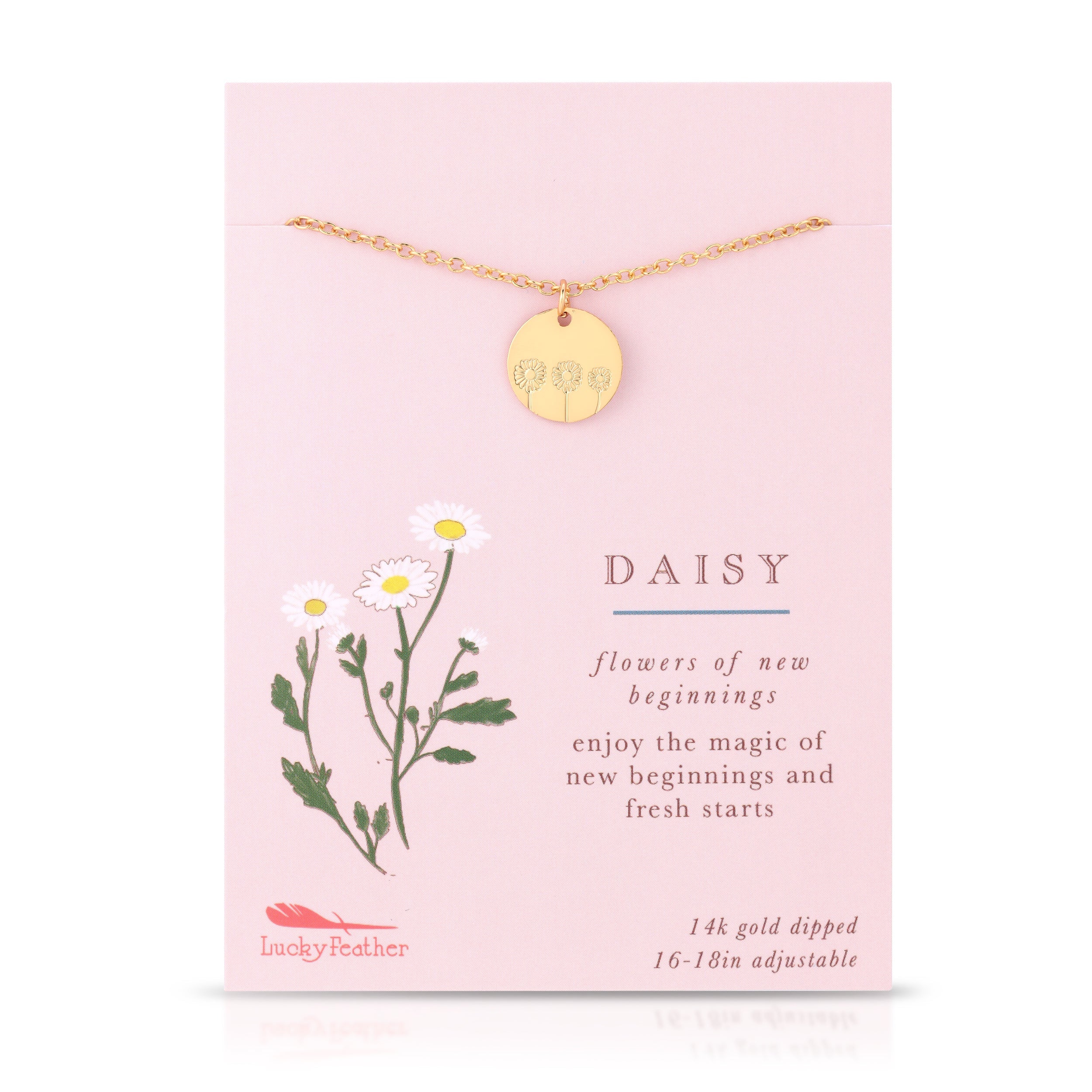 Lucky Feather Botanical Necklace - Image 5
