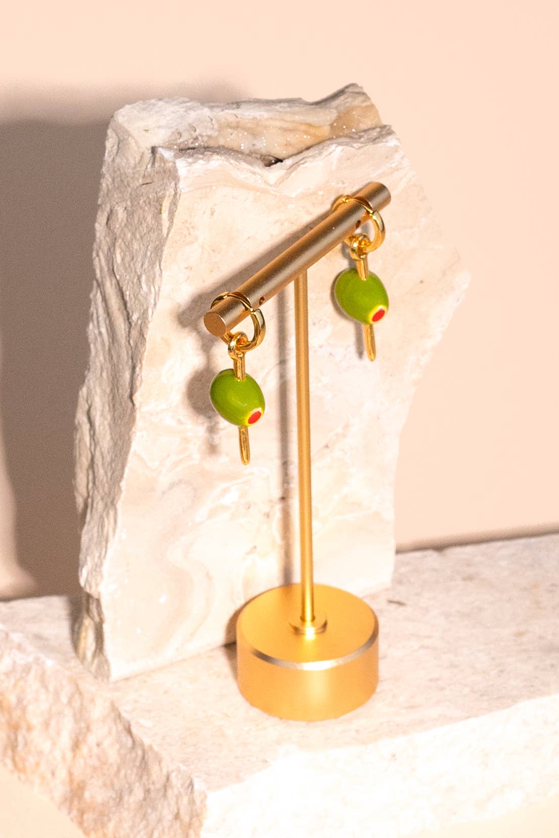 Make it Dirty Hoops - 18K Gold Plated - Image 3