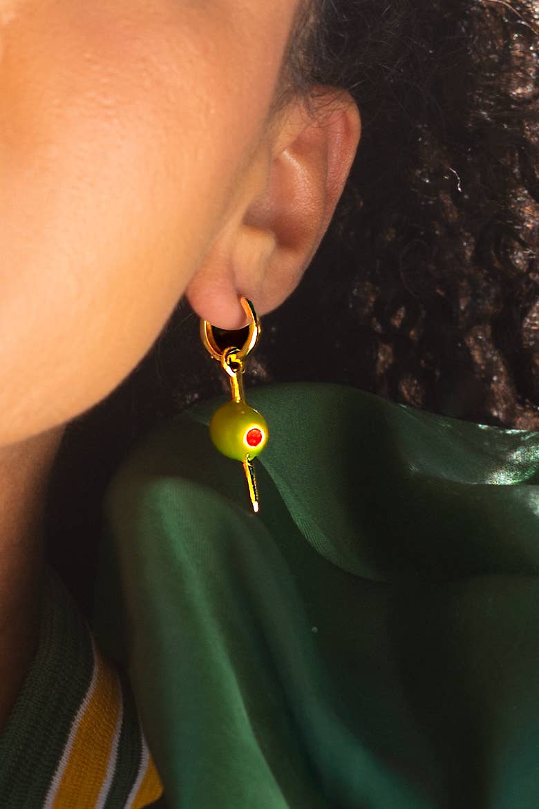 Make it Dirty Hoops - 18K Gold Plated - Image 5