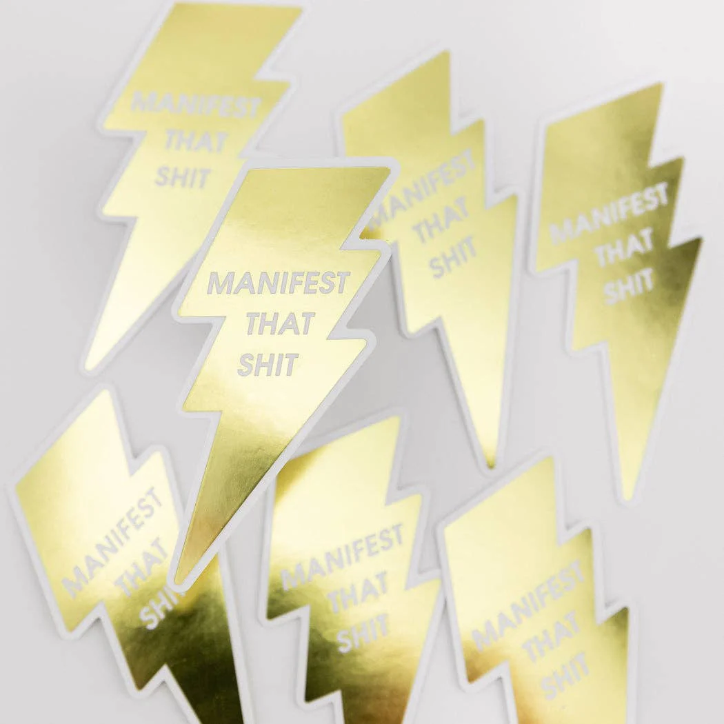 Manifest That Shit - Sticker - Image 4