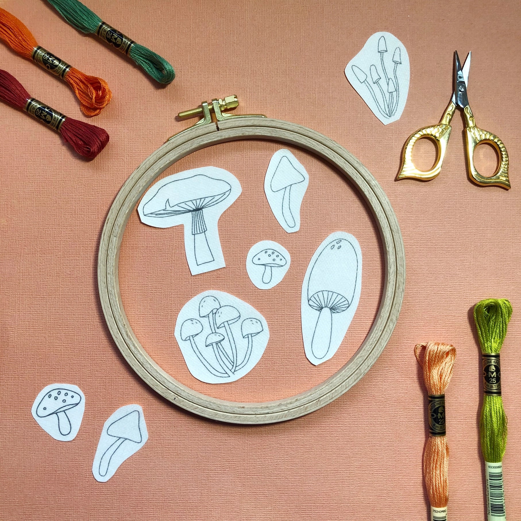 MCreativeJ Peel/Stick Embroidery Patterns - Image 5