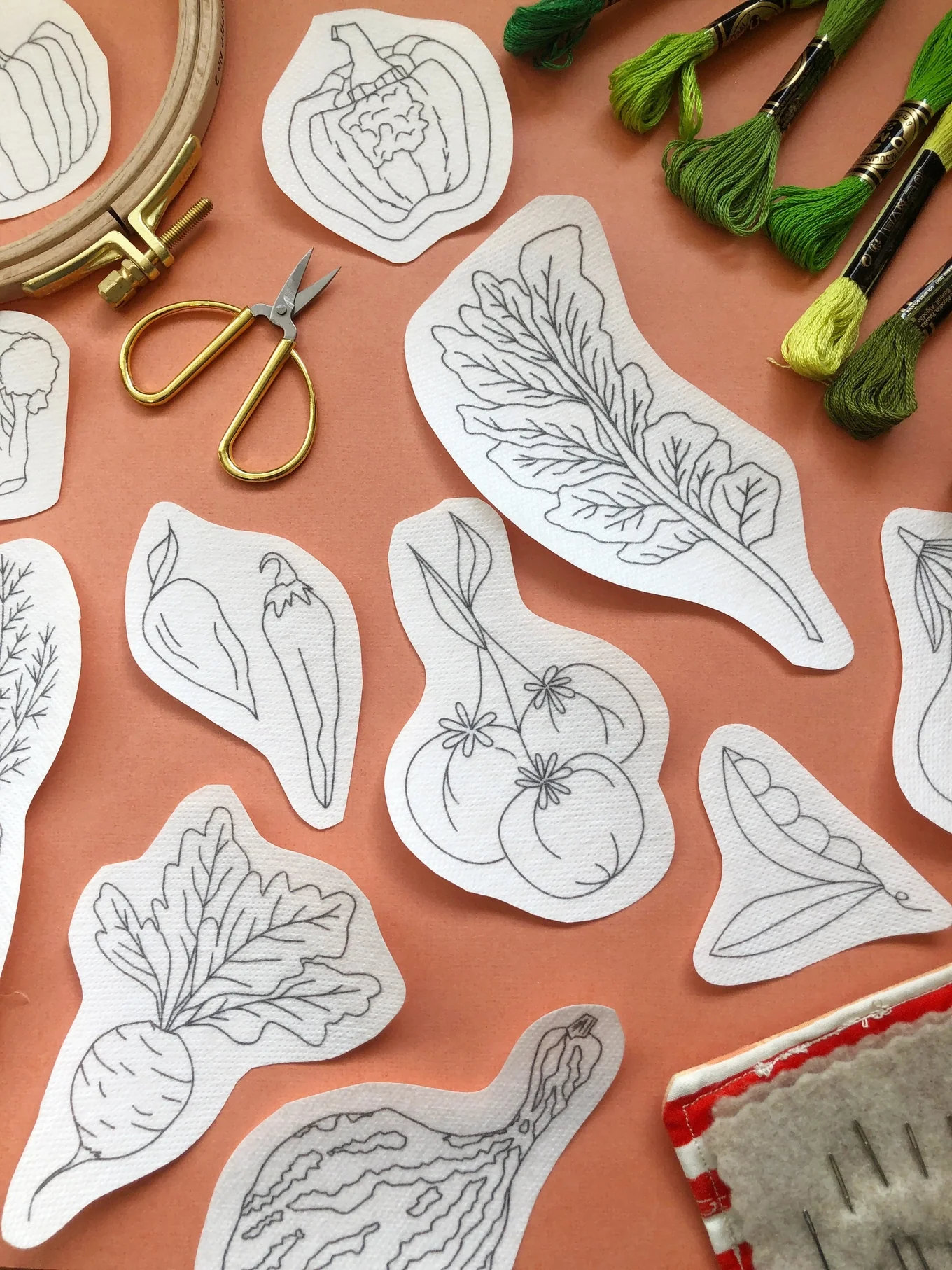 MCreativeJ Peel/Stick Embroidery Patterns - Image 7