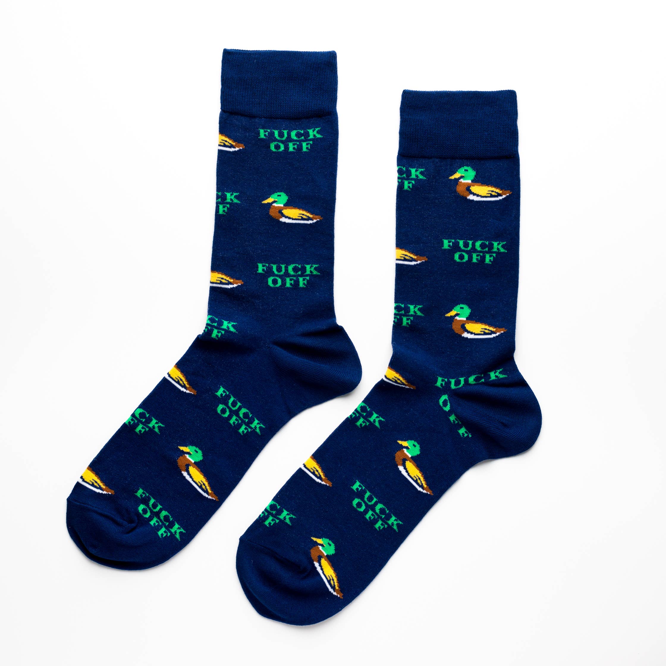 Duck Off - Large Crew Socks