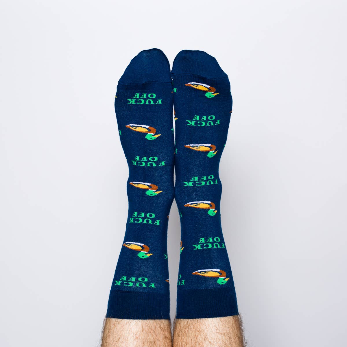 Duck Off - Large Crew Socks - Image 2