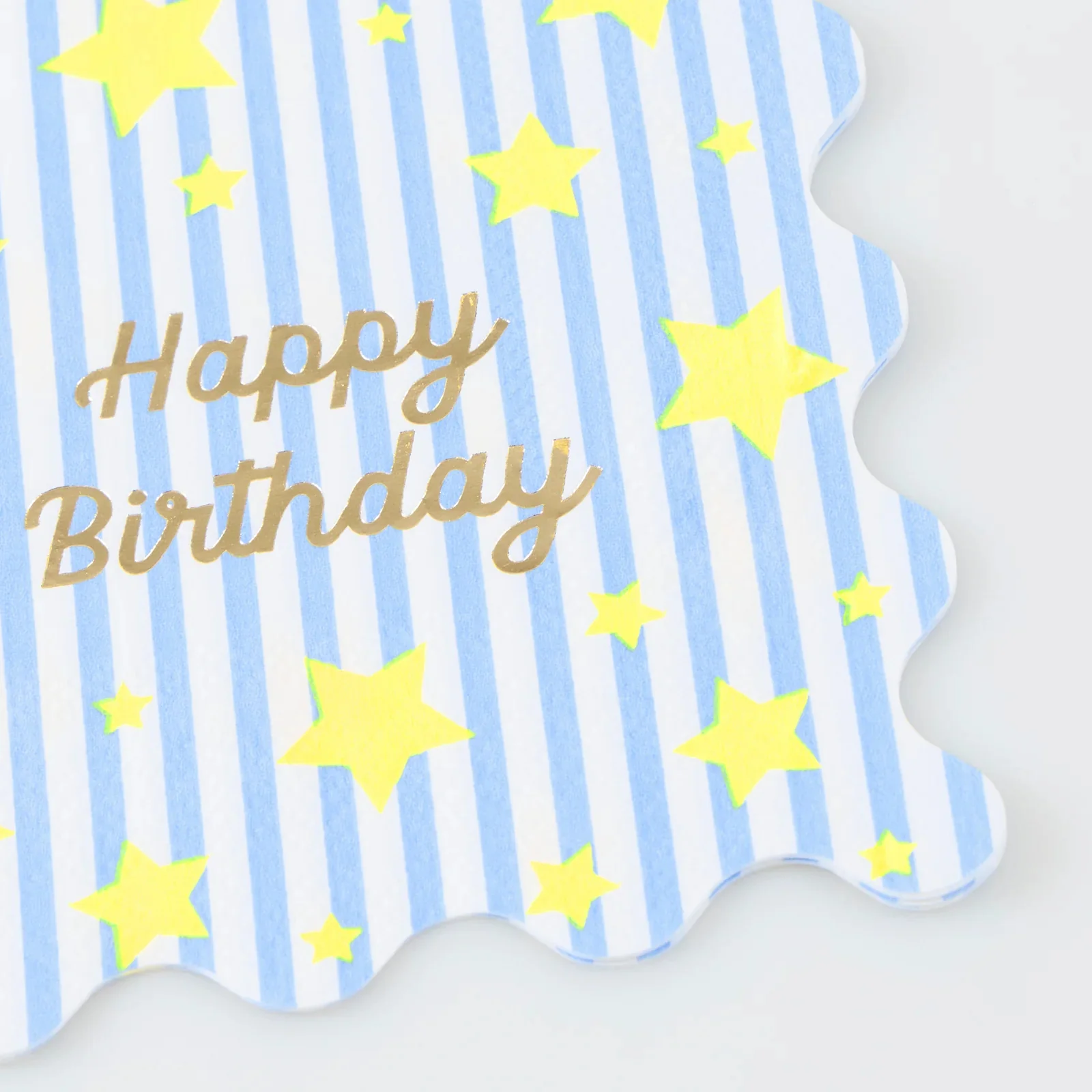 Meri Meri Bright Star Happy Birthday Napkins - Image 2