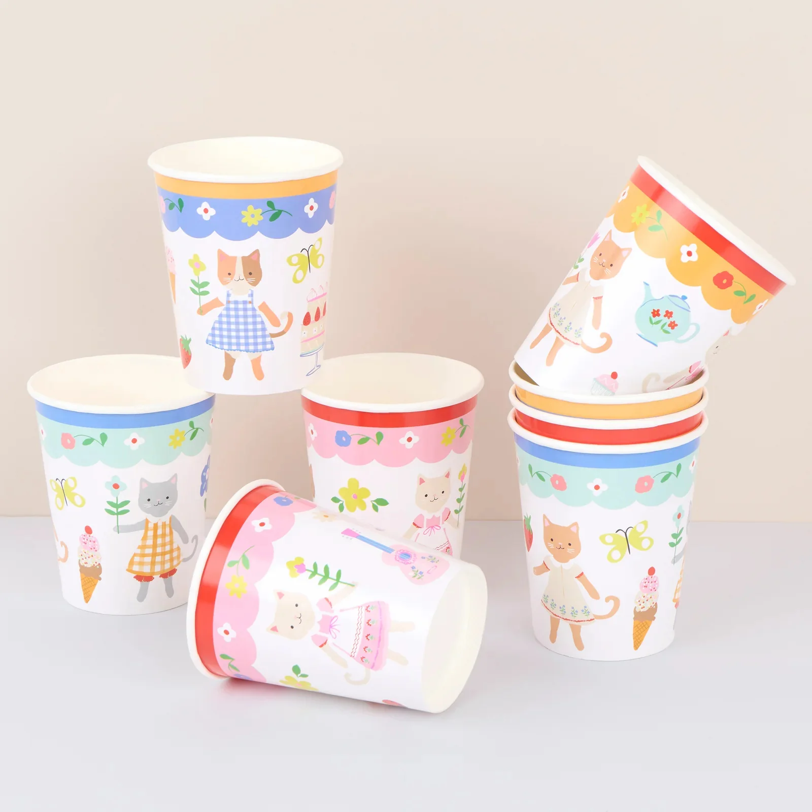 Meri Meri Kitten Club Cups
