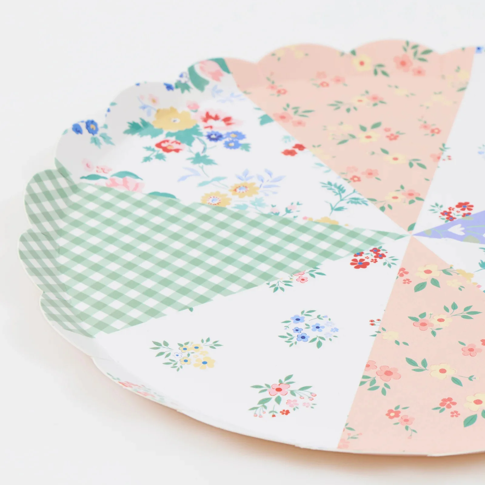 Meri Meri Patchwork Side Plates