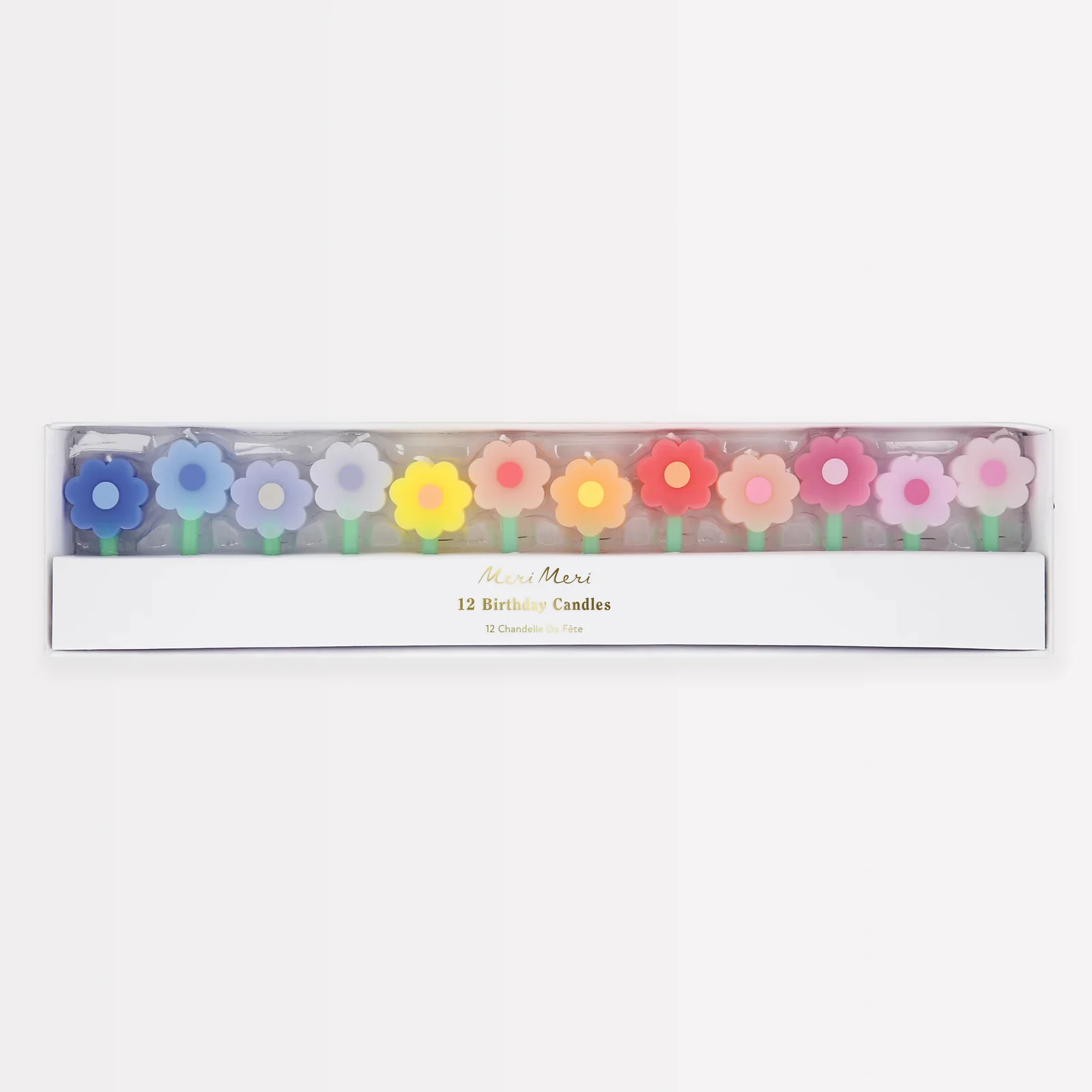 Meri Meri Rainbow Daisy Flower Candles - Image 2