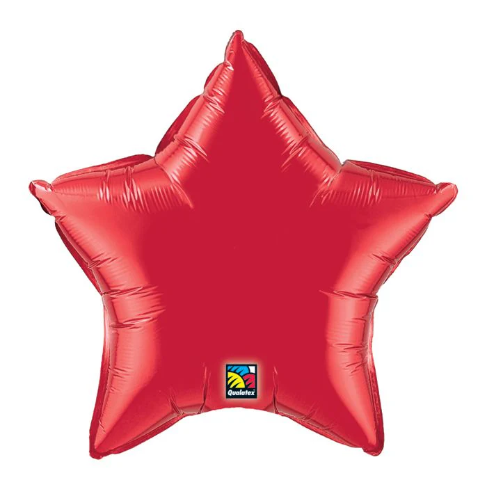 18" Metallic Star Foil Balloon - Image 3