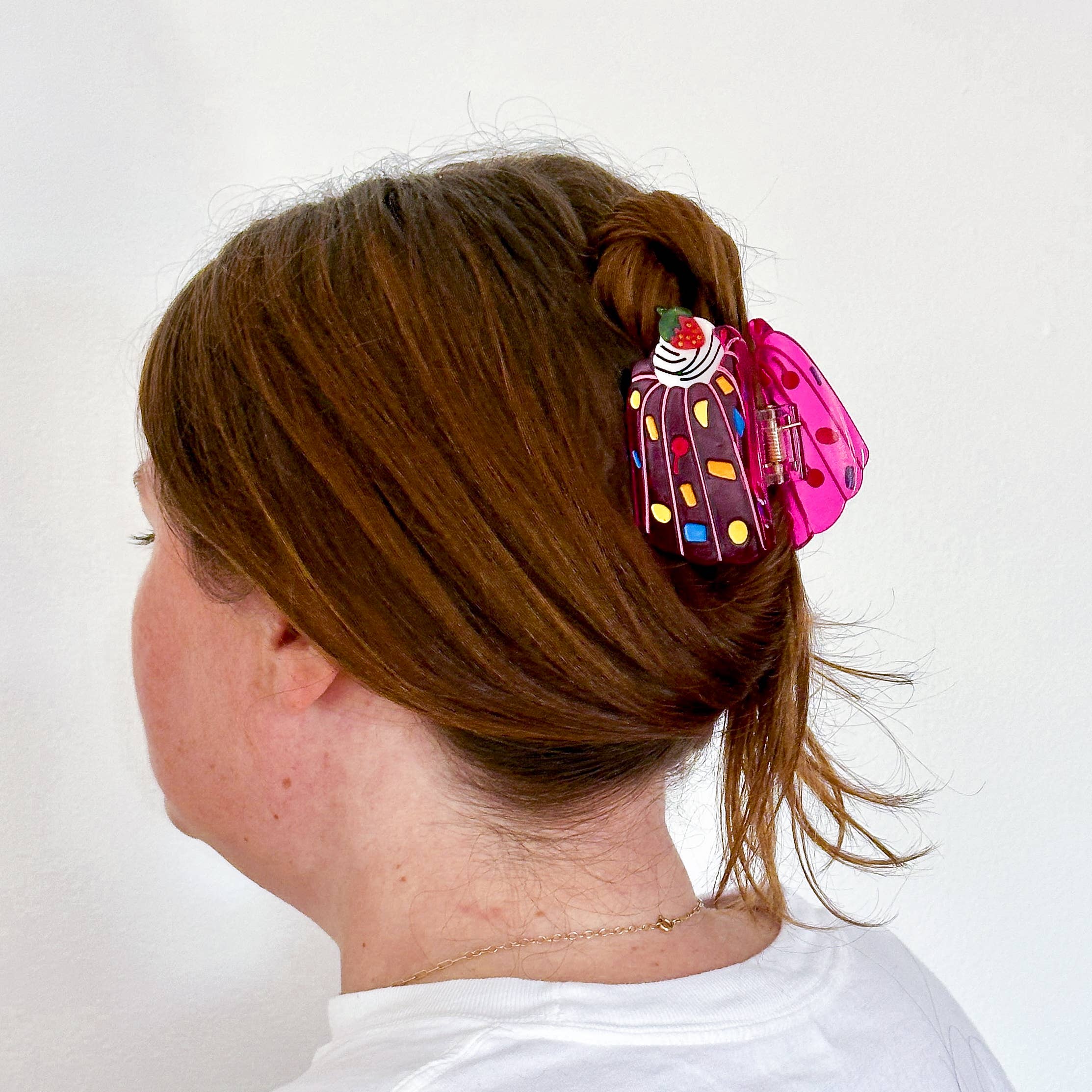 Midi Jello Hair Claw Clip - Image 2