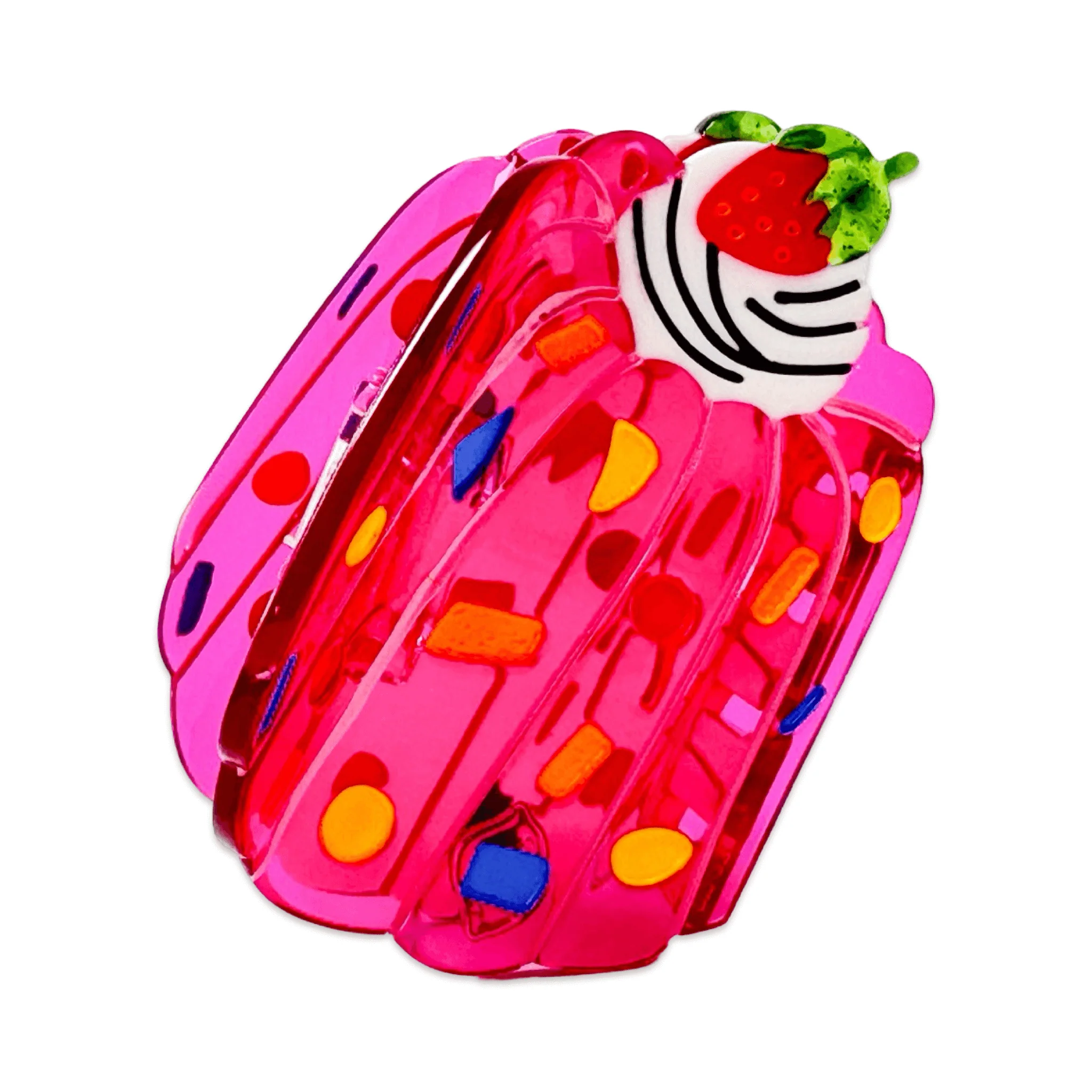 Midi Jello Hair Claw Clip - Image 6