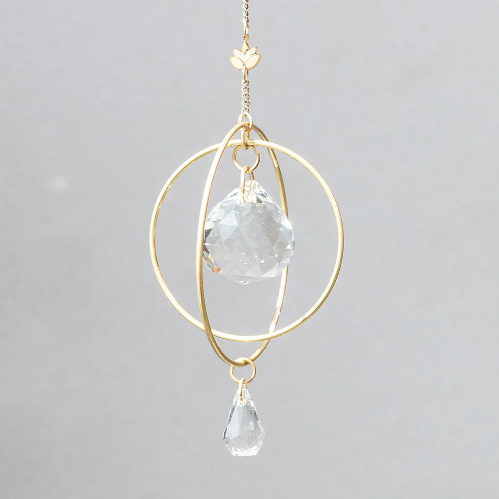 Mini Suncatcher - Lotus / Strength