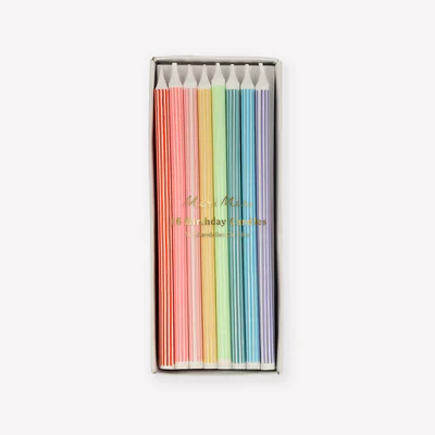 Meri Meri Mixed Striped Candles