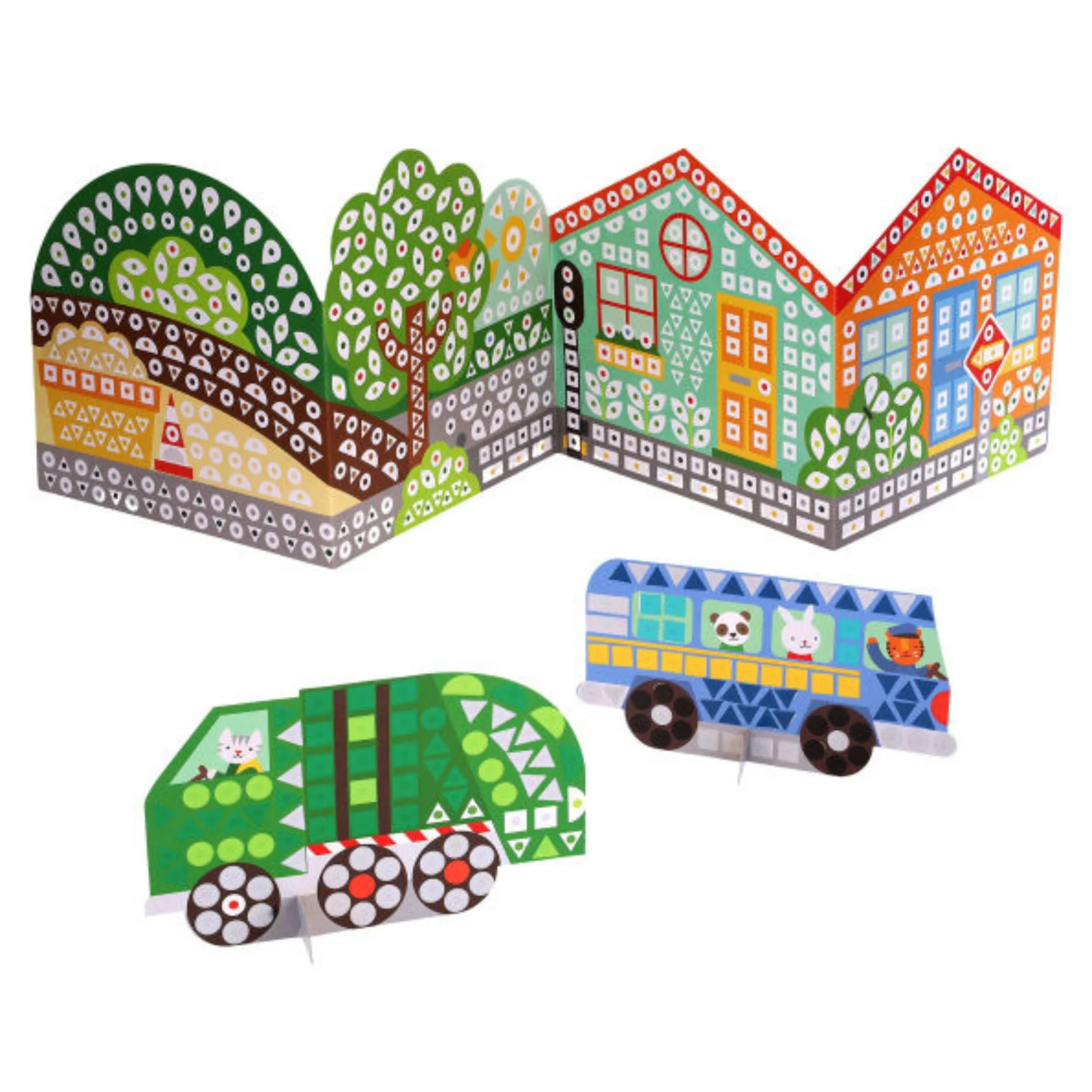Mosaic Sticker Activity: On the Move - Image 2