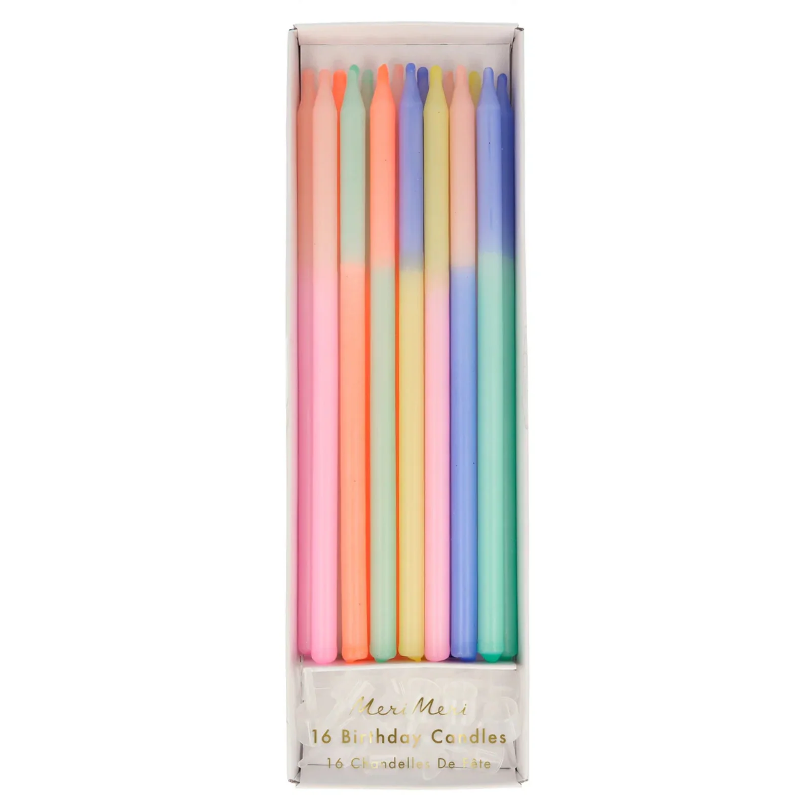 Meri Meri Multi Color Block Candle