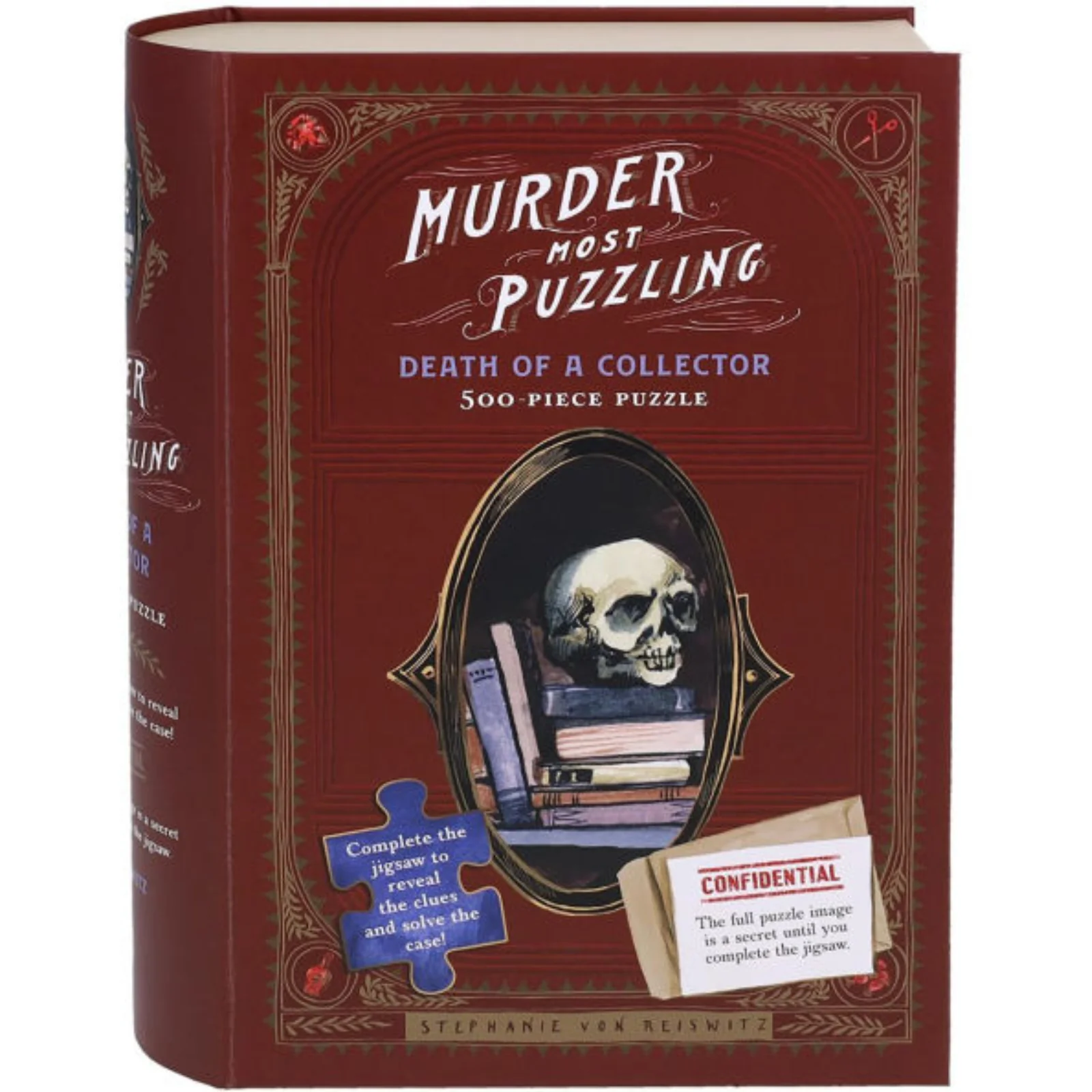 Murder Most Puzzling Death of a Collector 500-Piece Puzzle
