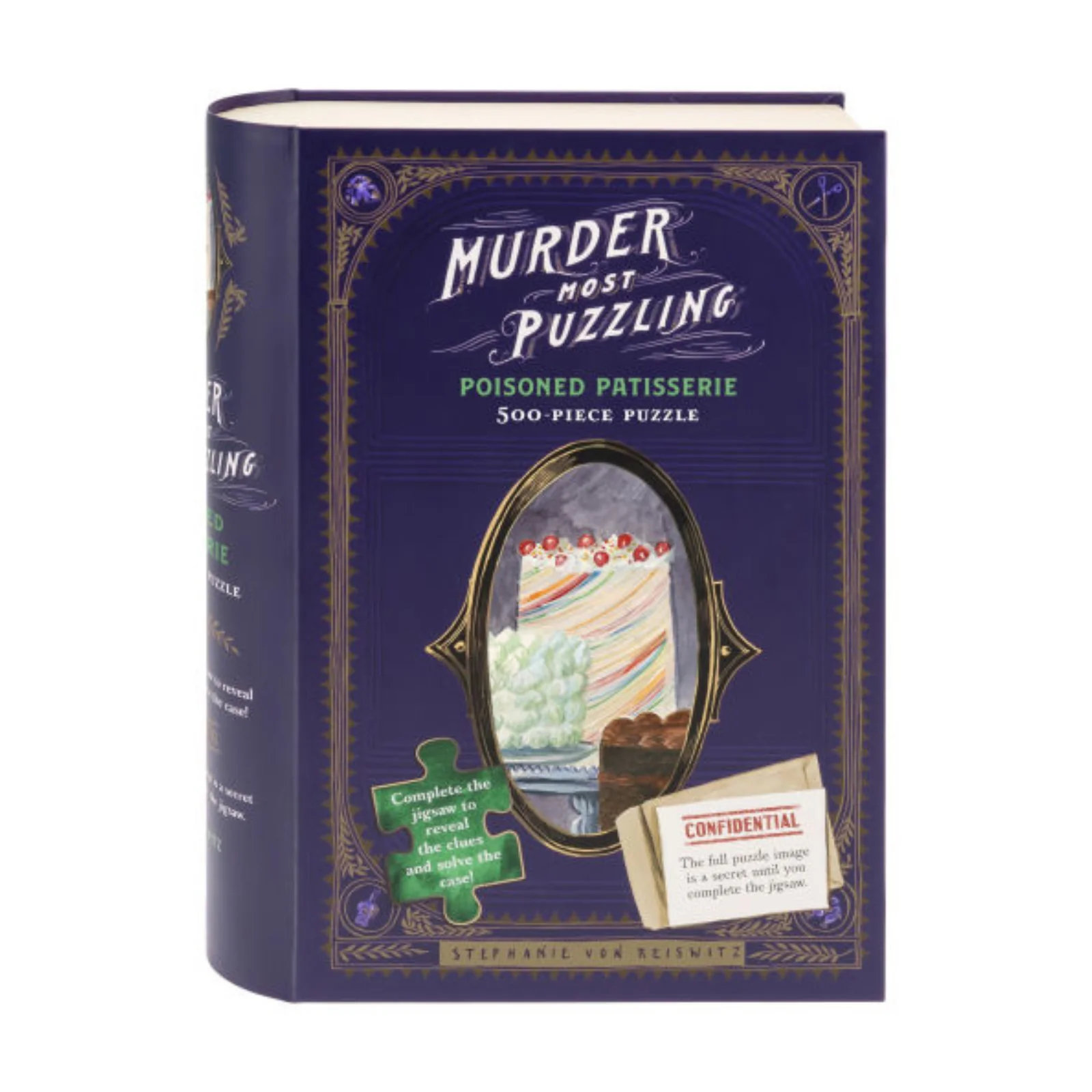 Murder Most Puzzling Poisoned Patisserie 500-Piece Puzzle