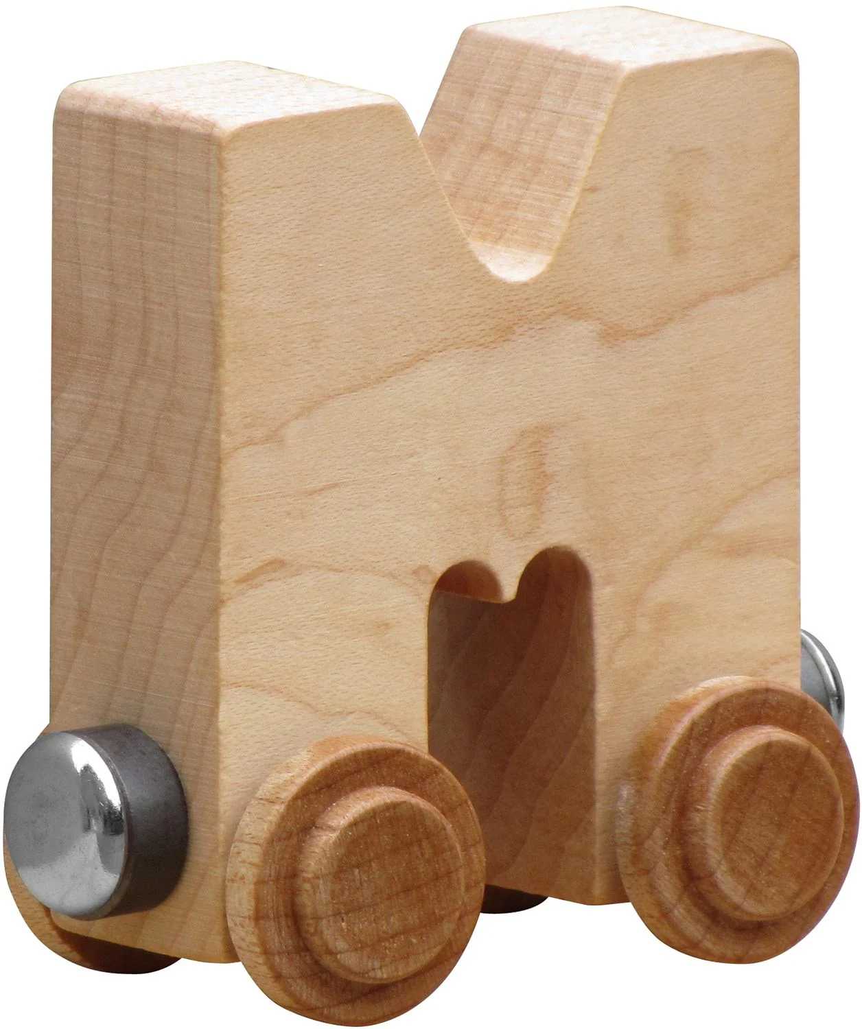 NameTrains Clear Finish Wooden Letter Car - Image 15