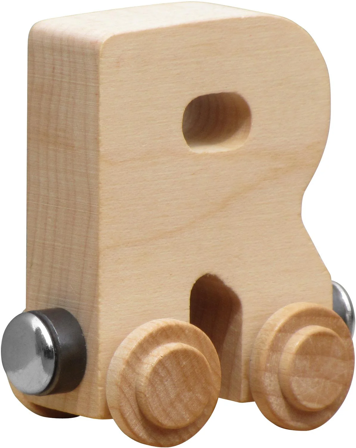 NameTrains Clear Finish Wooden Letter Car - Image 20
