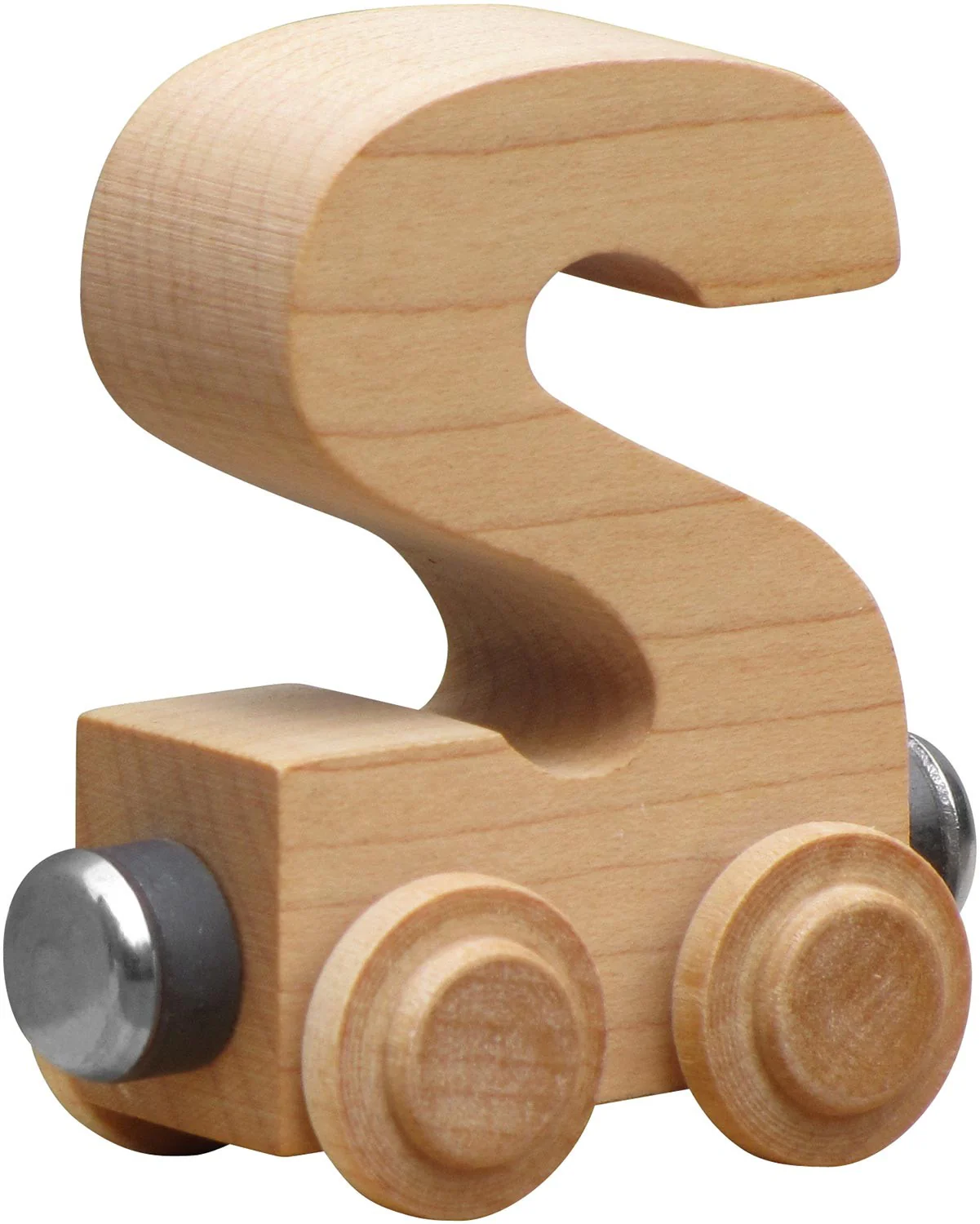 NameTrains Clear Finish Wooden Letter Car - Image 21