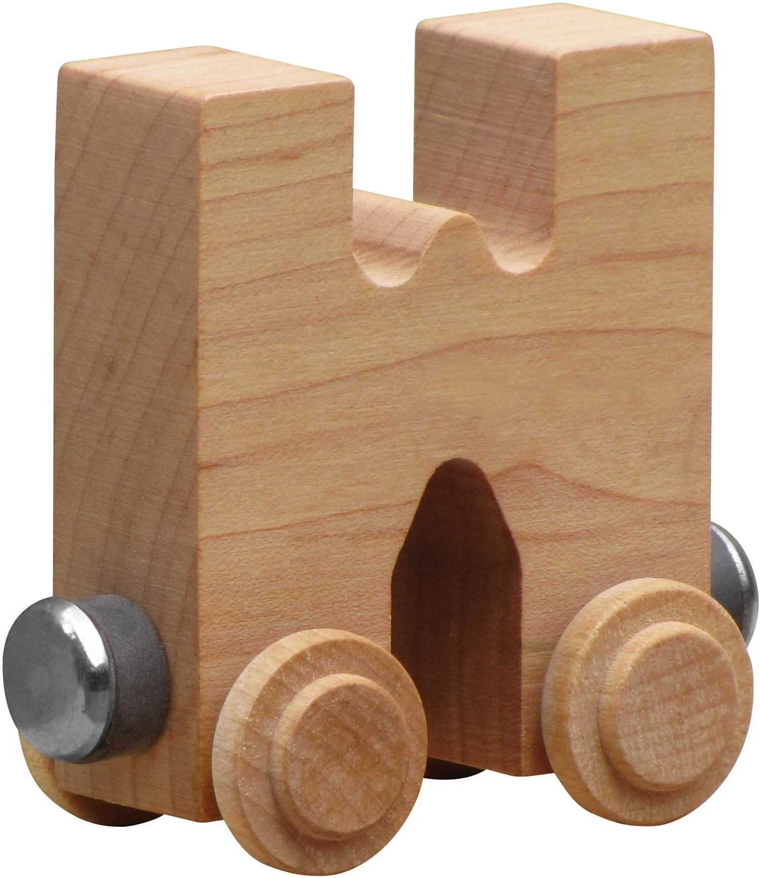 NameTrains Clear Finish Wooden Letter Car - Image 25