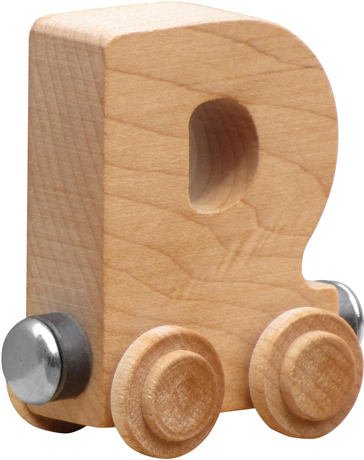 NameTrains Clear Finish Wooden Letter Car - Image 6