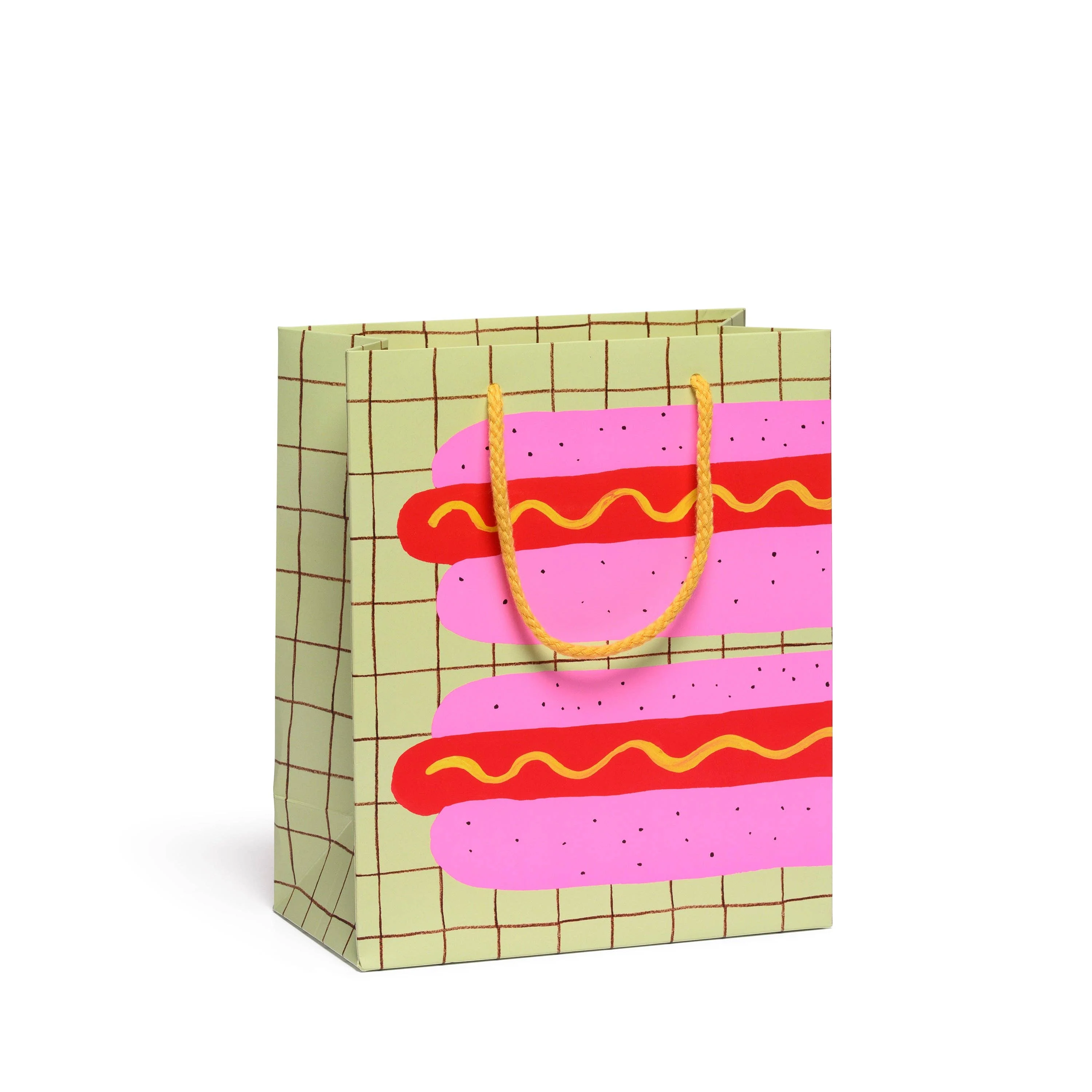 Neon Hot Dog Medium Gift Bag