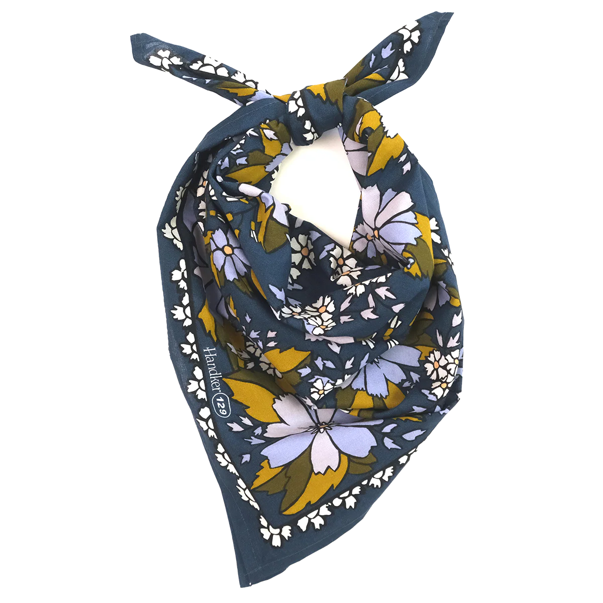 No. 129 Chicory Bandana - Image 3