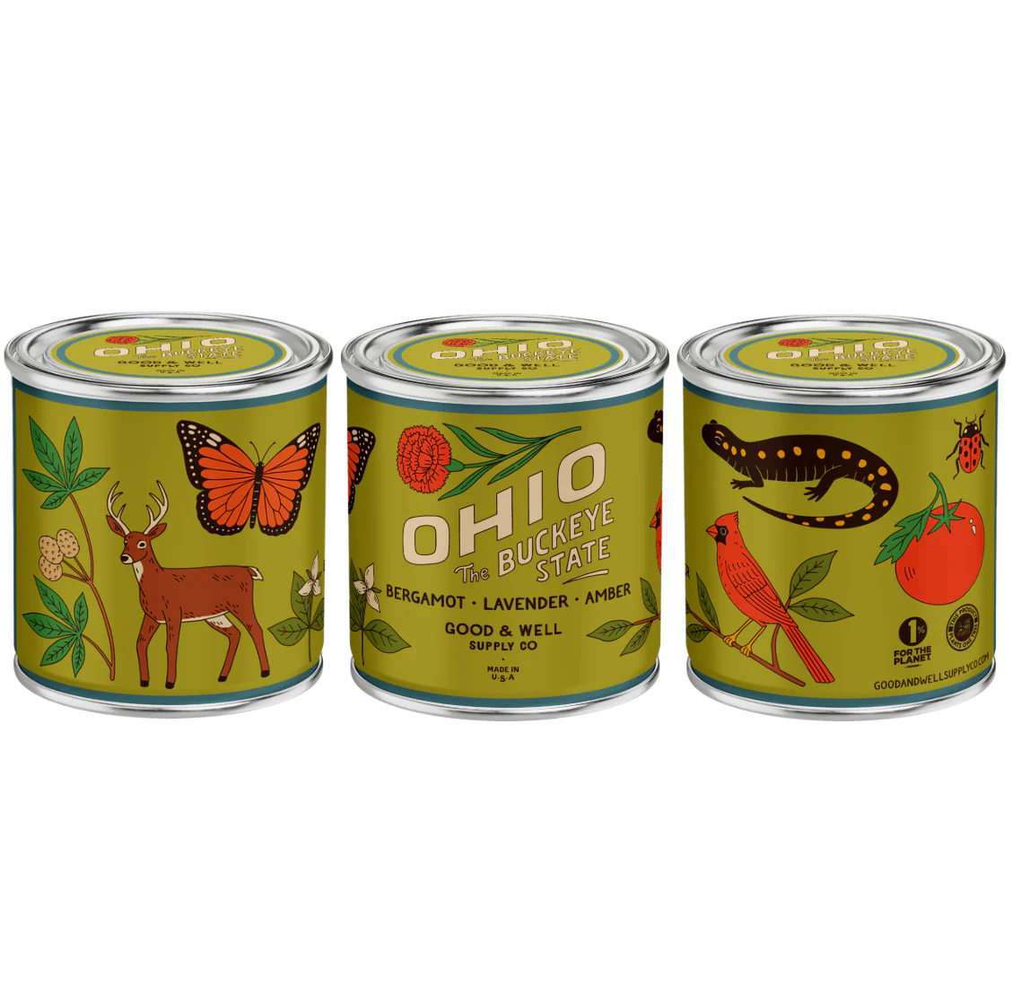 Fifty States Candle Collection - Ohio - Image 2
