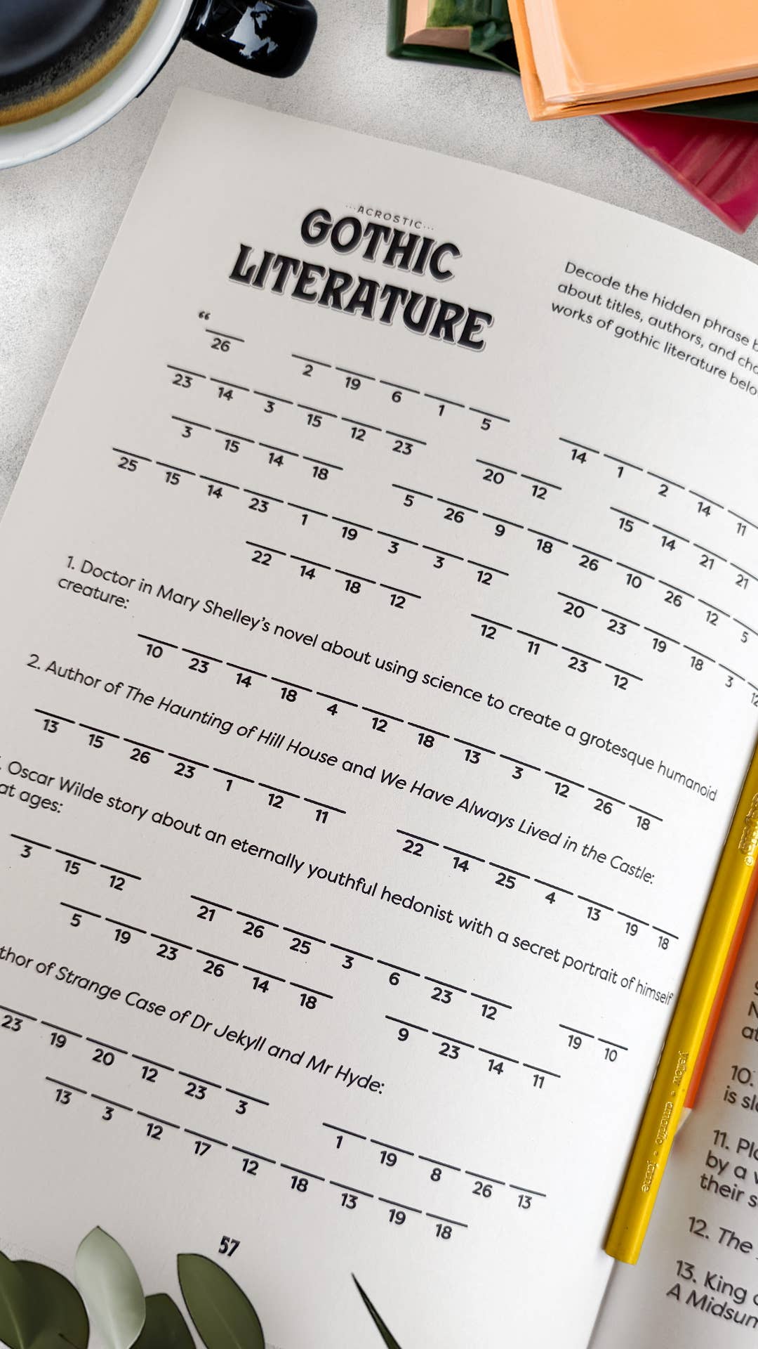 Once Upon a Time: A Literary Activity Book for Adults - Image 4