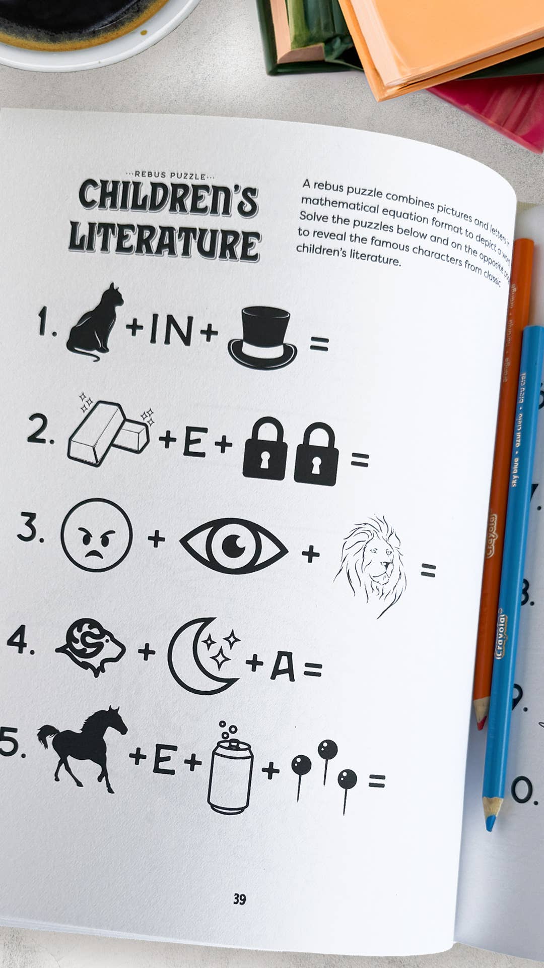 Once Upon a Time: A Literary Activity Book for Adults - Image 7