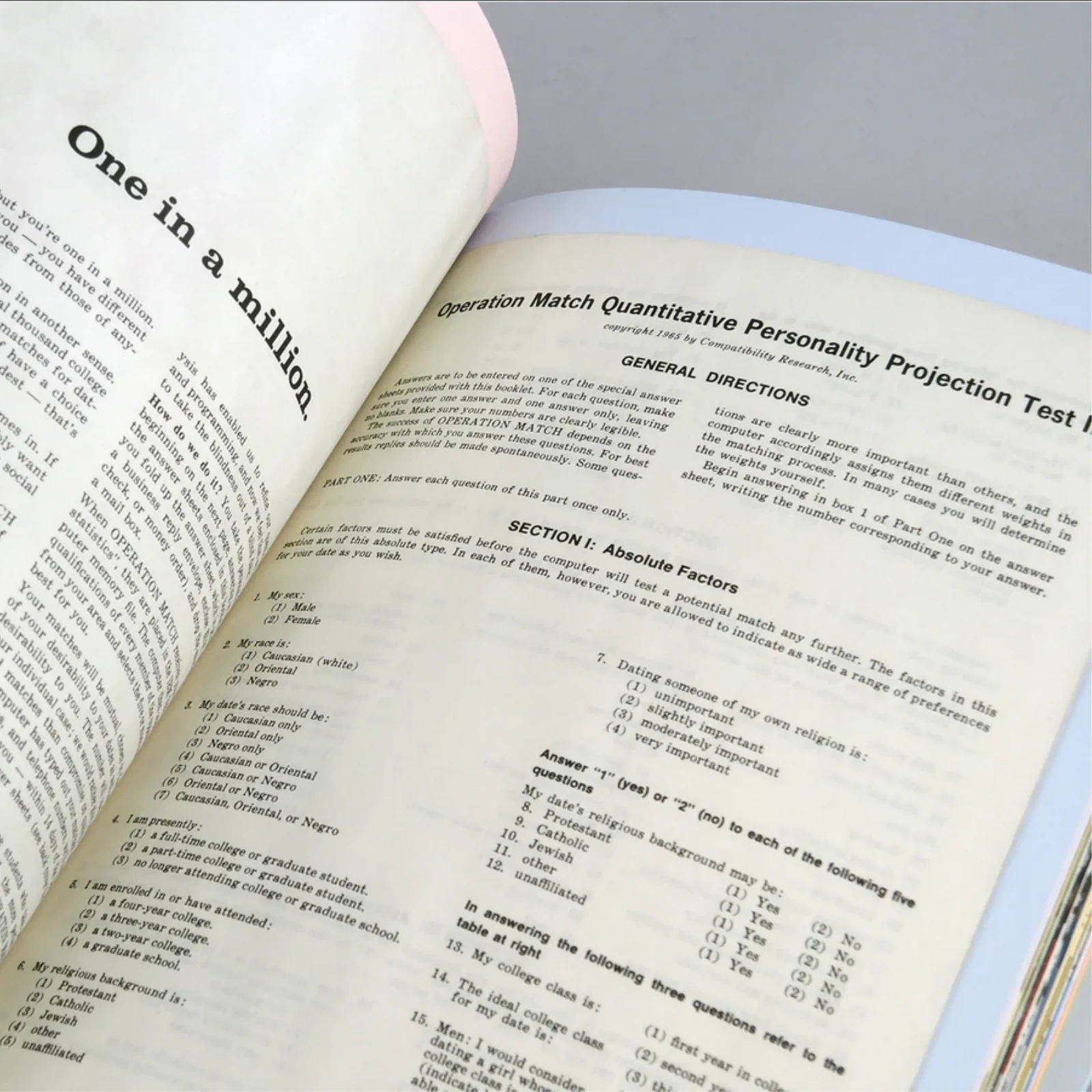 Operation Match: Jeff Tarr and the Invention of Computer Dating - Image 3