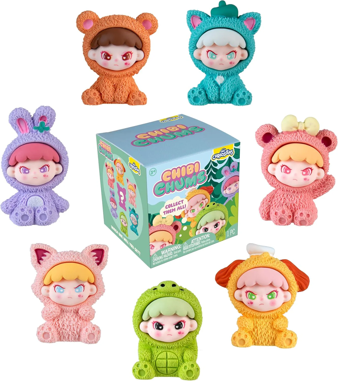 ORB Chibi Chums Collectible Figure Blind Box