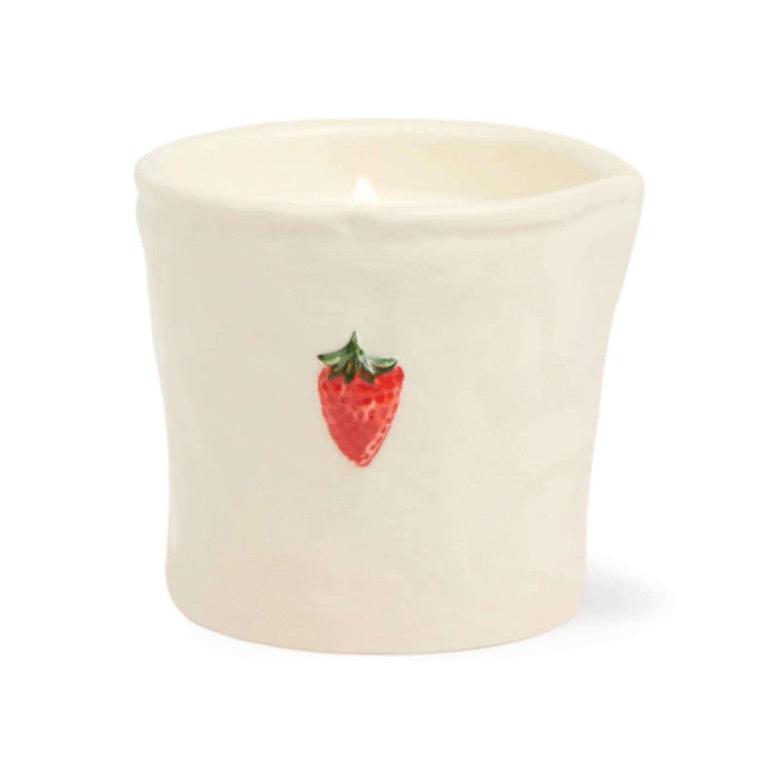 Paddywax Bistro Embossed Ceramic 8.0oz Candle - Strawberry - Image 3