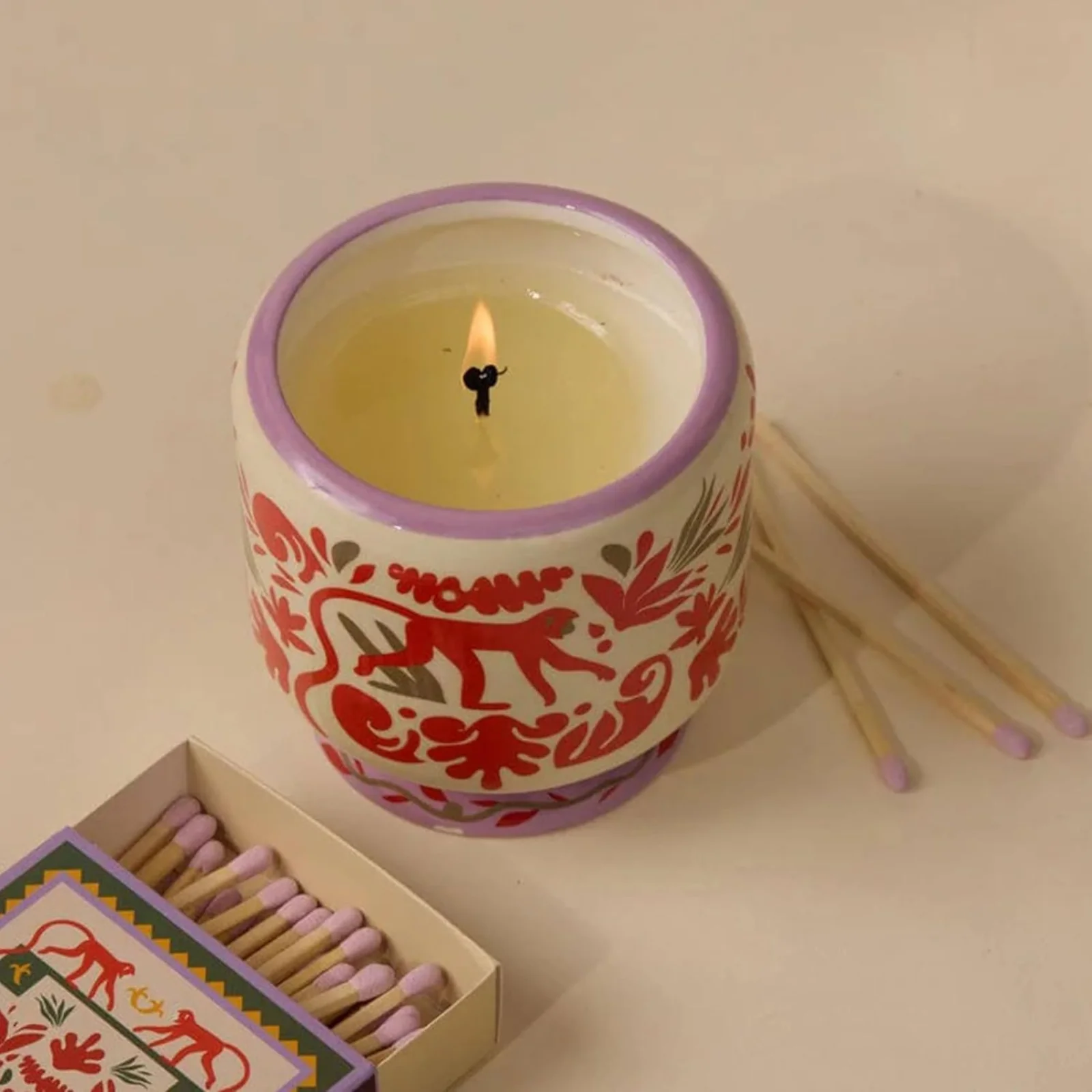 Paddywax Candle - Dopo 8oz. Coconut & Amber - Image 2