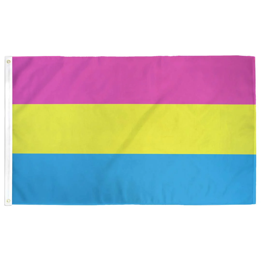 Pansexual (Pan) Pride Flag