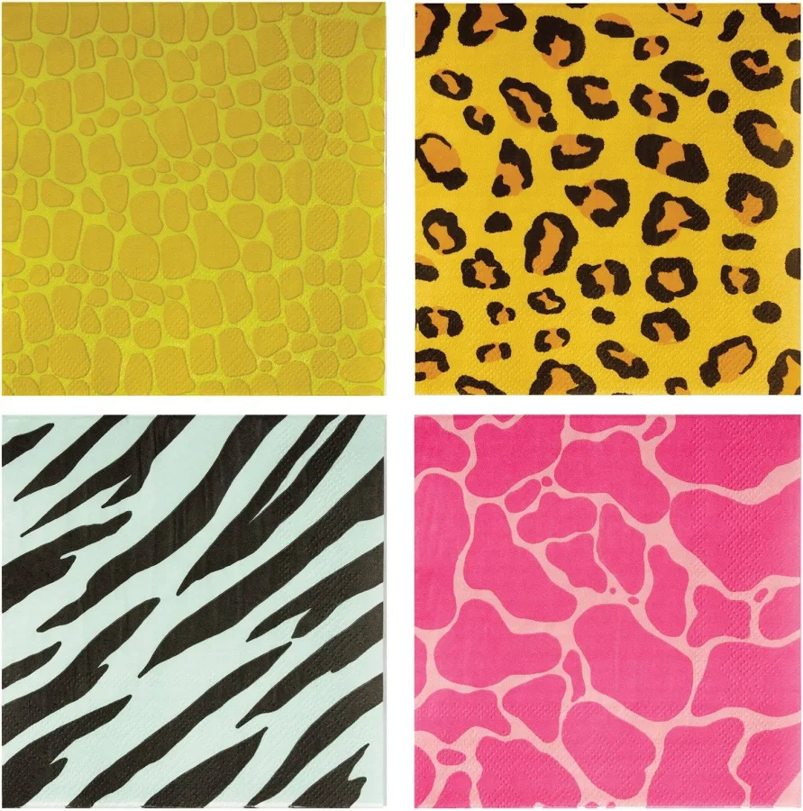 Party Animal Beverage Napkin - Image 2