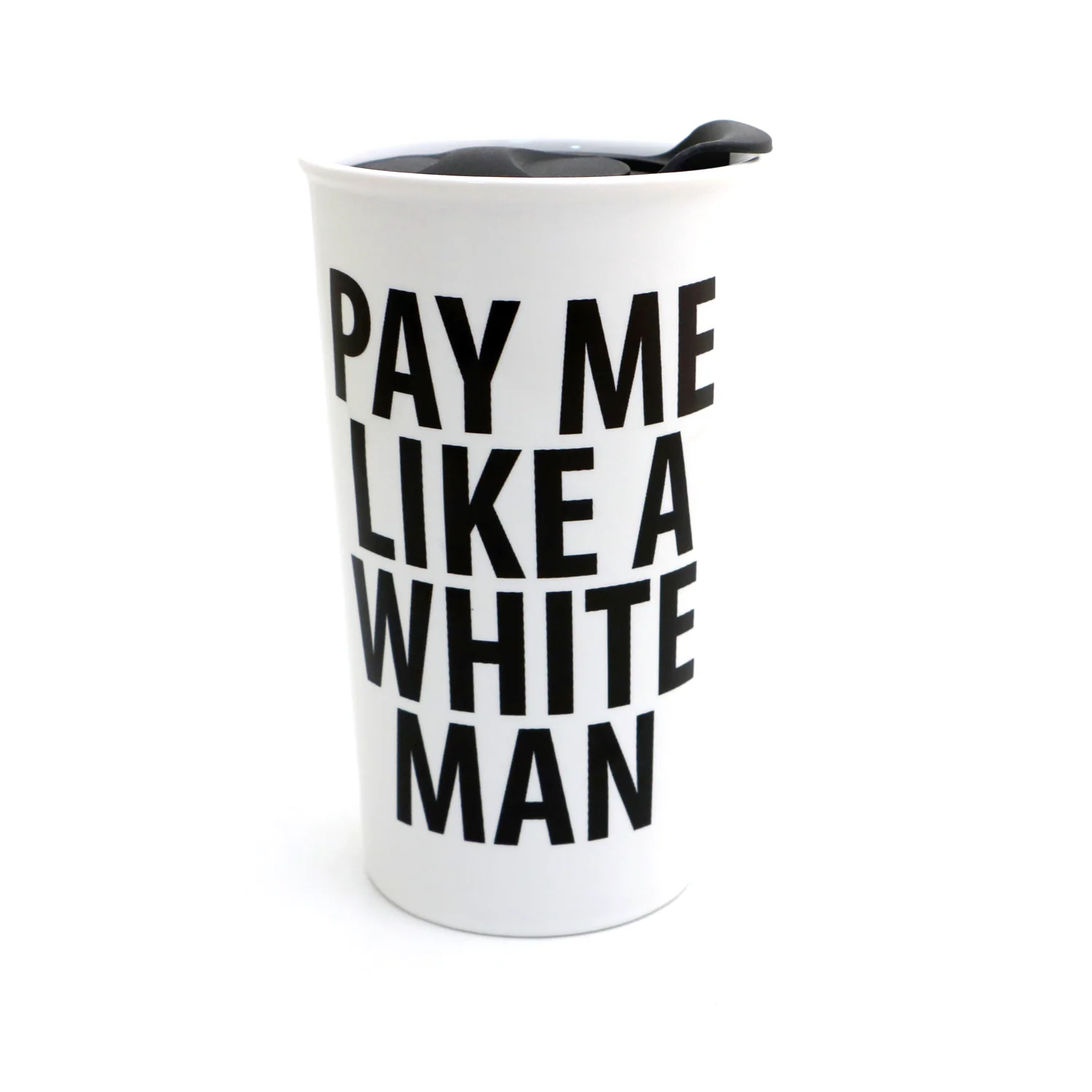 Pay Me Like a White Man, Feminist Travel mug