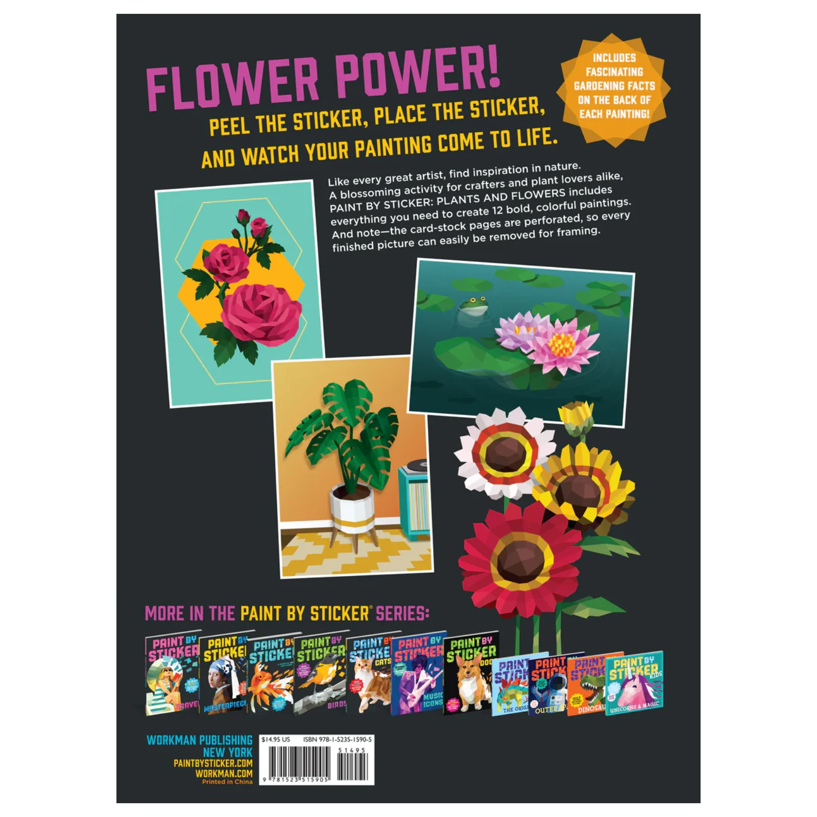 Paint By Stickers Plants and Flowers - Image 6