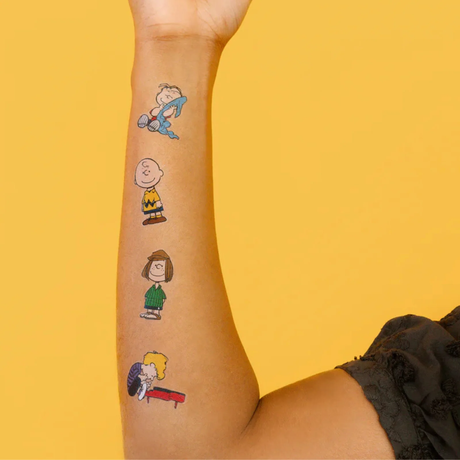 Peanuts Classic Character Tattoo Sheets - Image 3