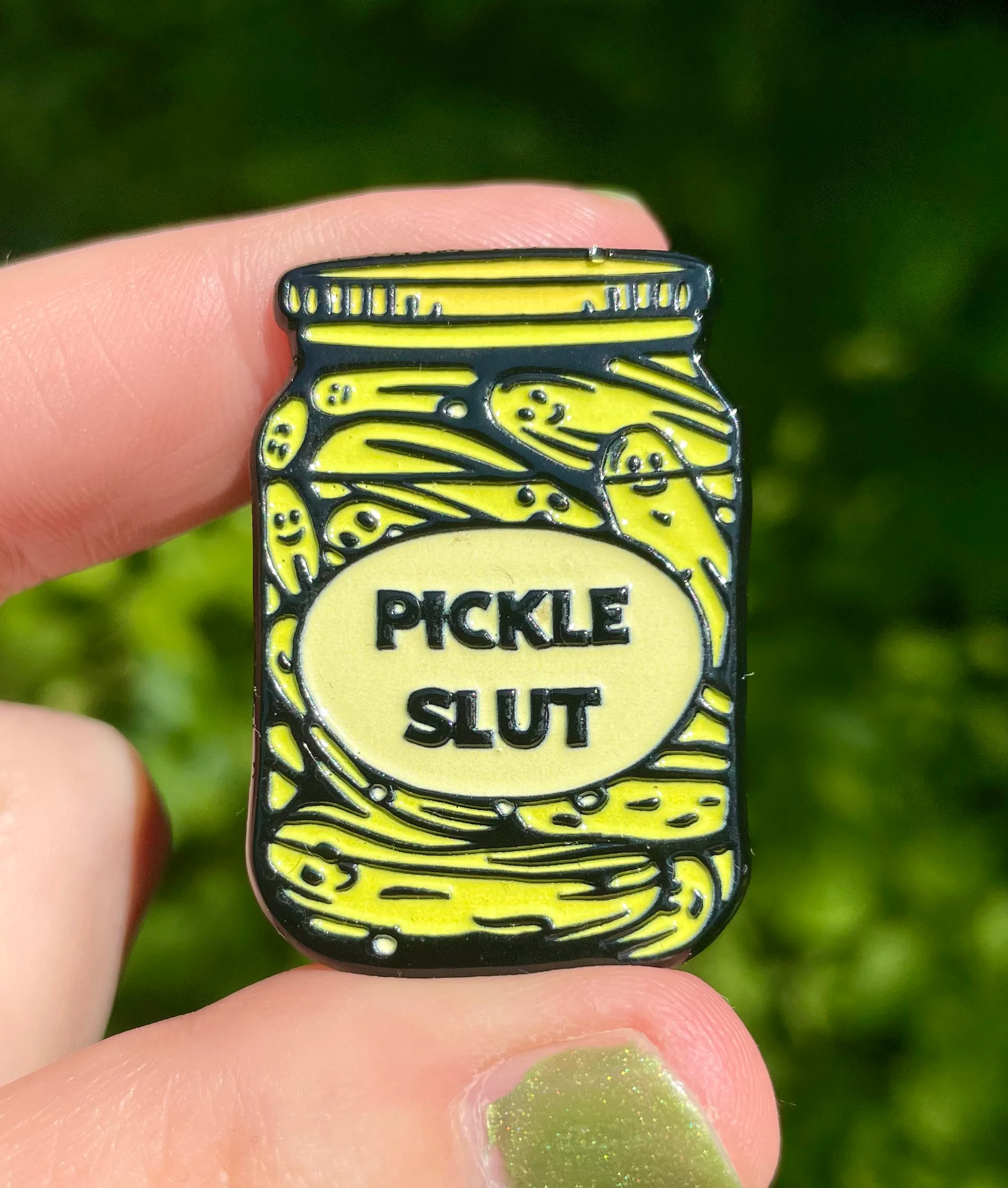 Pickle Slut Enamel Pin