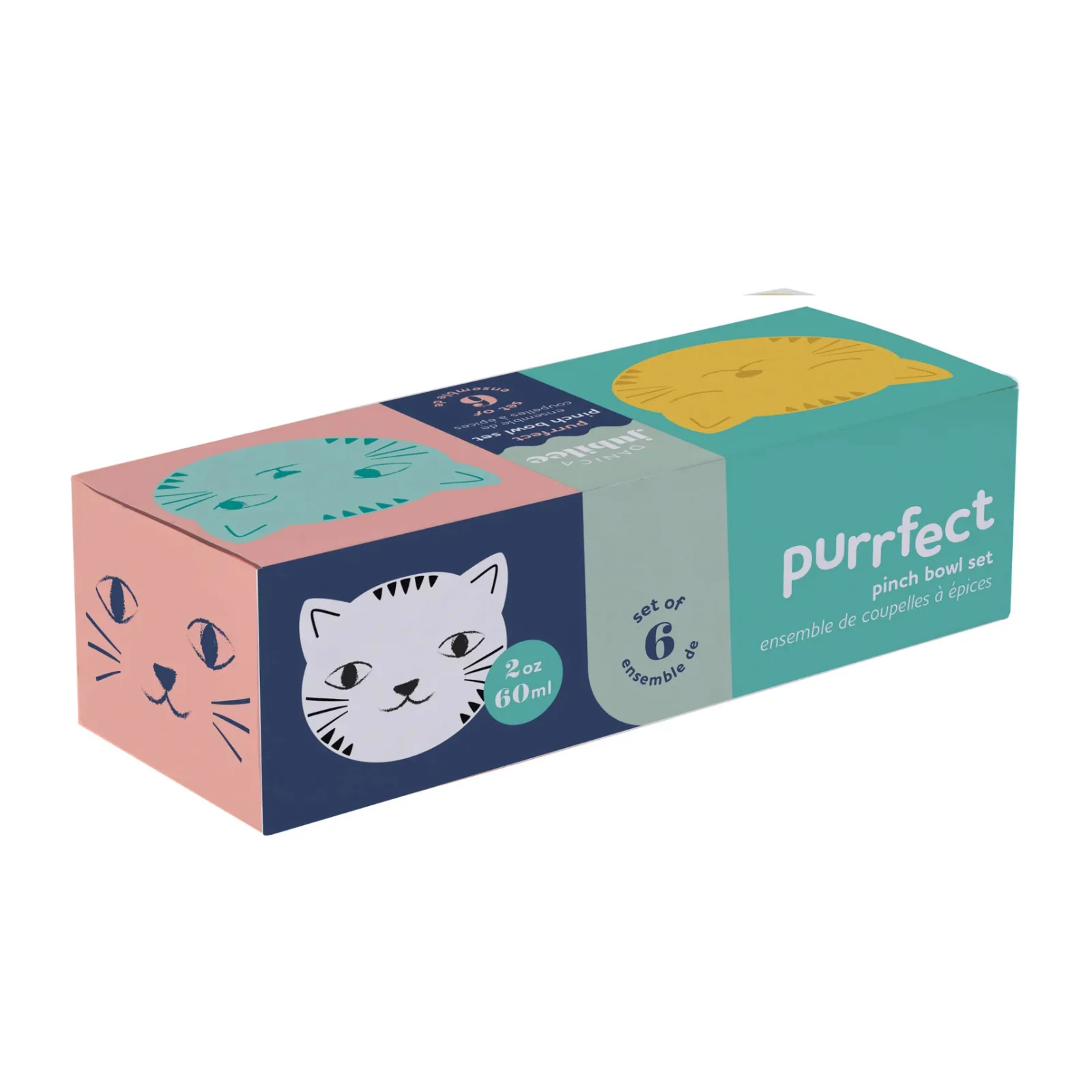 Set of 6 Purrfect Cat Pinch Bowl Set - Image 3